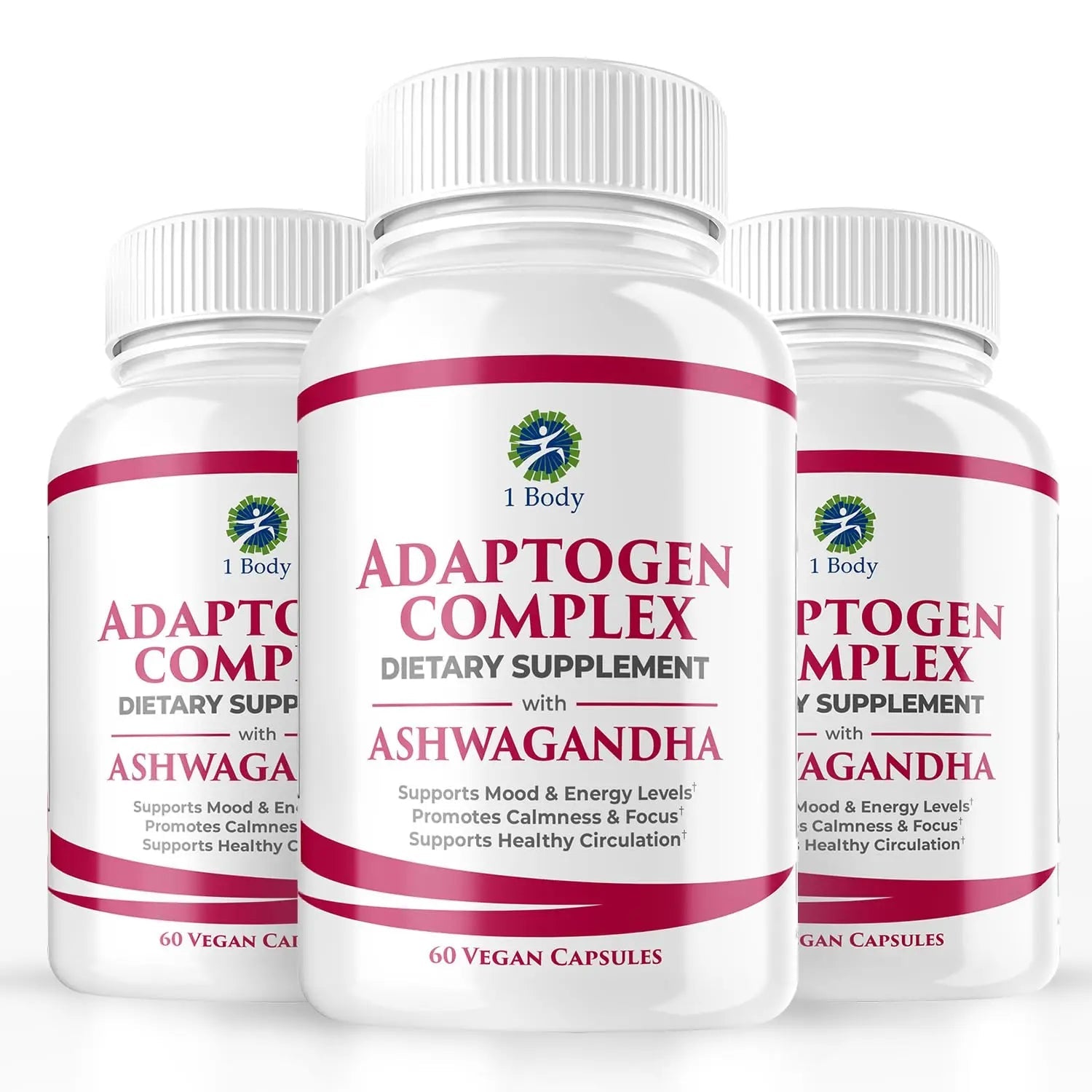 1 Body Adaptogen Complex with Ashwagandha - TrustMedUSA