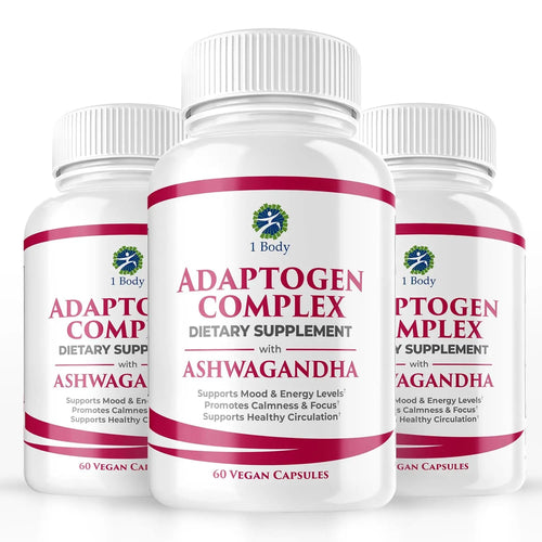1 Body Adaptogen Complex with Ashwagandha - TrustMedUSA