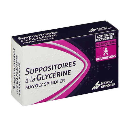 10 glycerin suppositories for infants - MAYOLY SPINDLER - TrustMedUSA