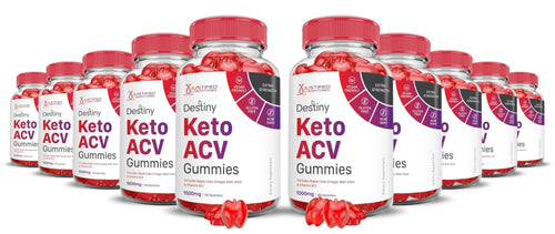 (10 Pack) Destiny Keto ACV Gummies Advanced Formula 1000MG Destiny Keto Gummies - TrustMedUSA