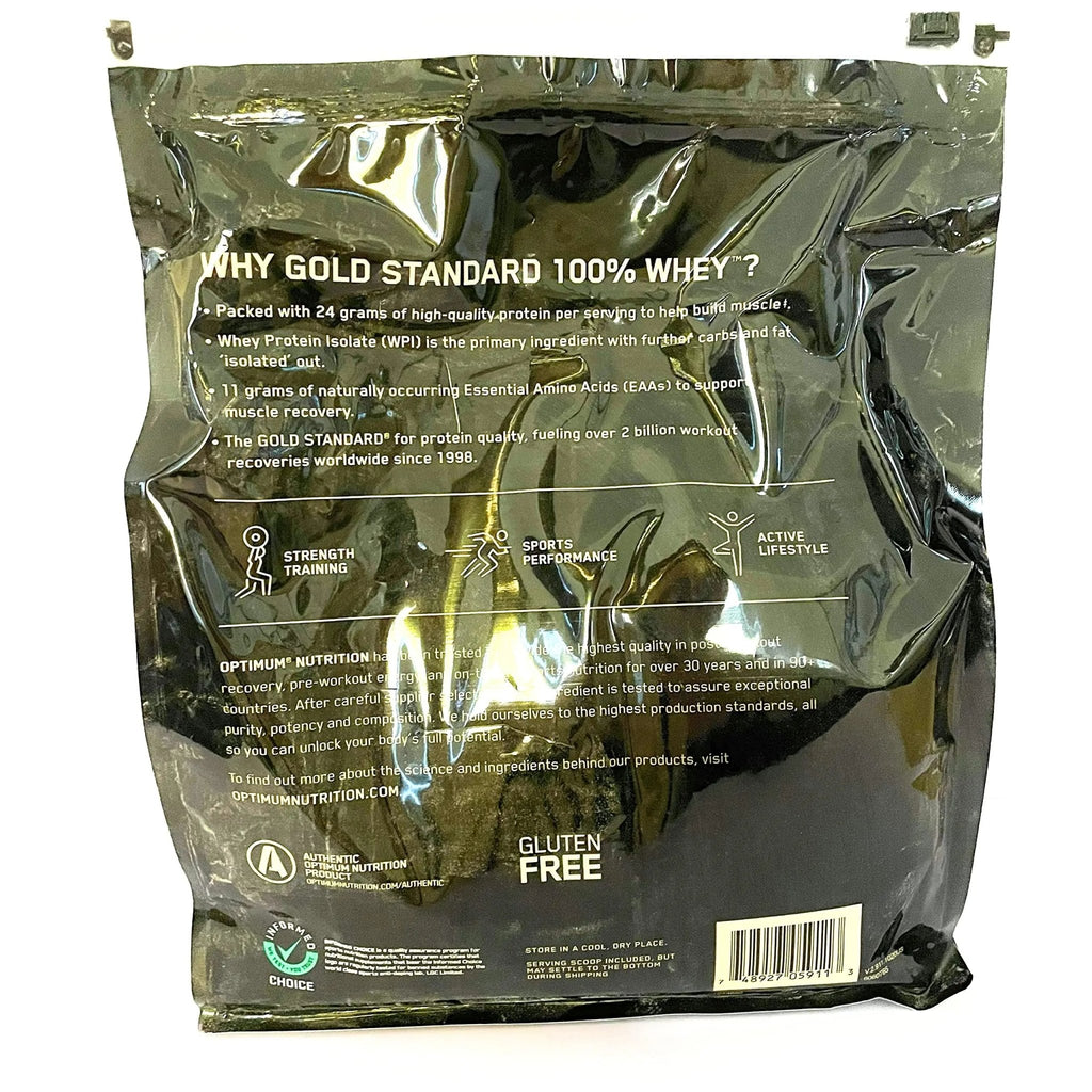 100% Whey Gold Standard, Extreme Milk Chocolate, 5 lb - TrustMedUSA