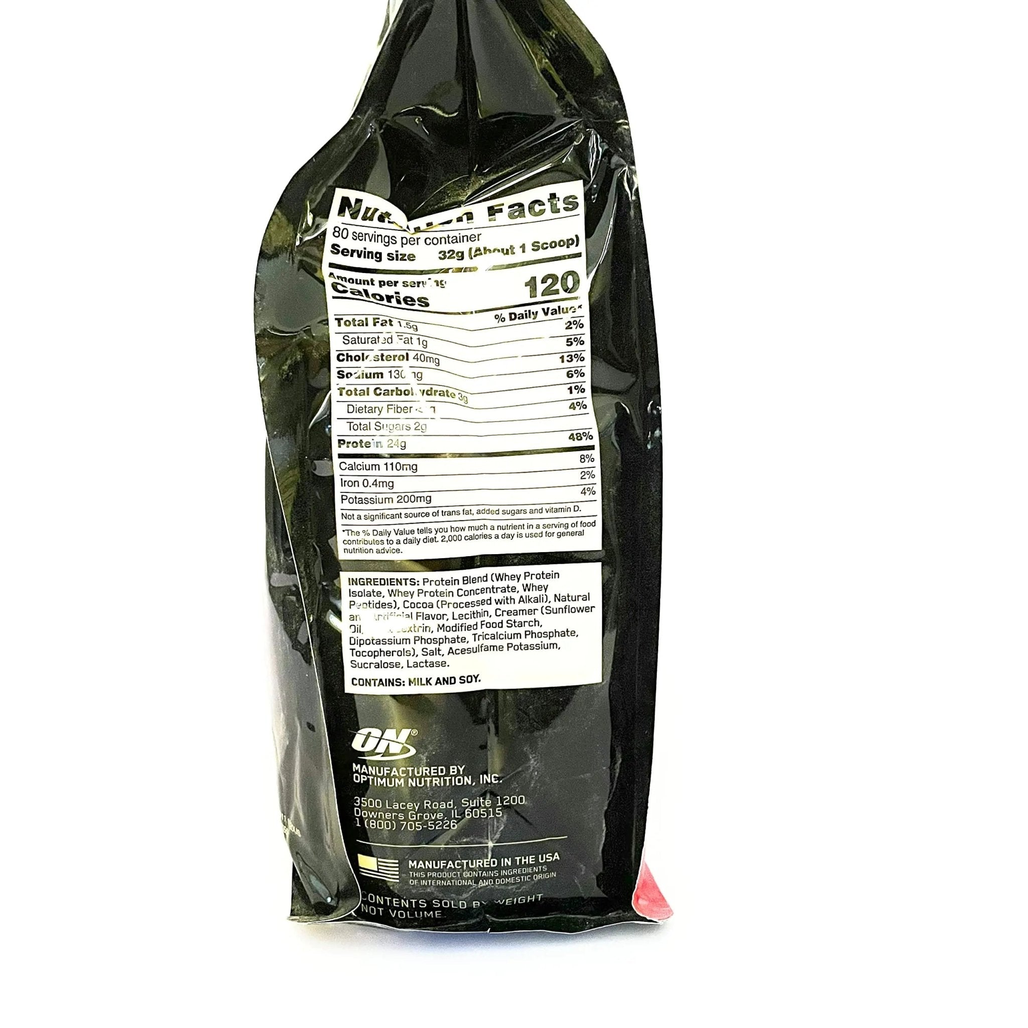 100% Whey Gold Standard, Extreme Milk Chocolate, 5 lb - TrustMedUSA