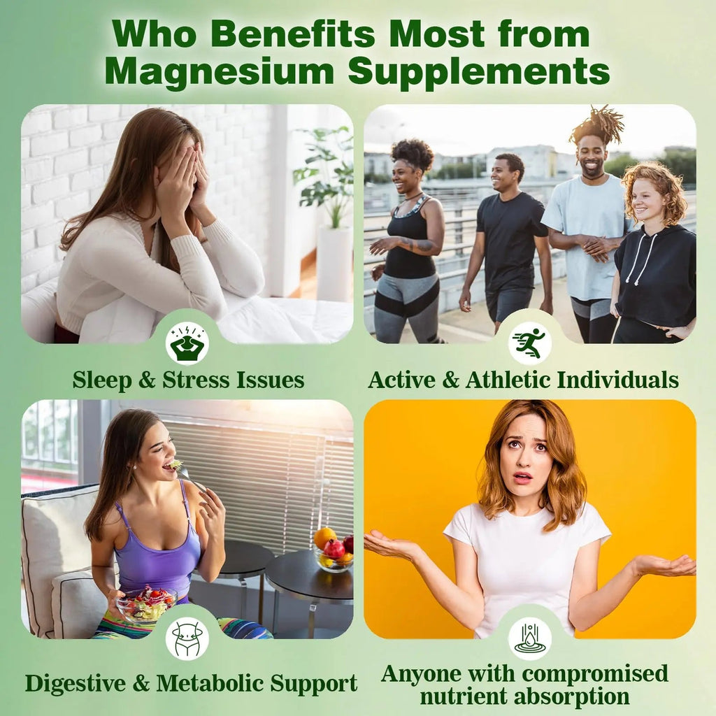 12-in-1 Magnesium Complex Liquid Drops, Chelated Magnesium Citrate Glycinate Taurate Malate Aspartate w. Ashwagandha Theanine D3 & Zinc for Relaxation Sleep Immune Health & Muscle Function丨Women Men. - TrustMedUSA