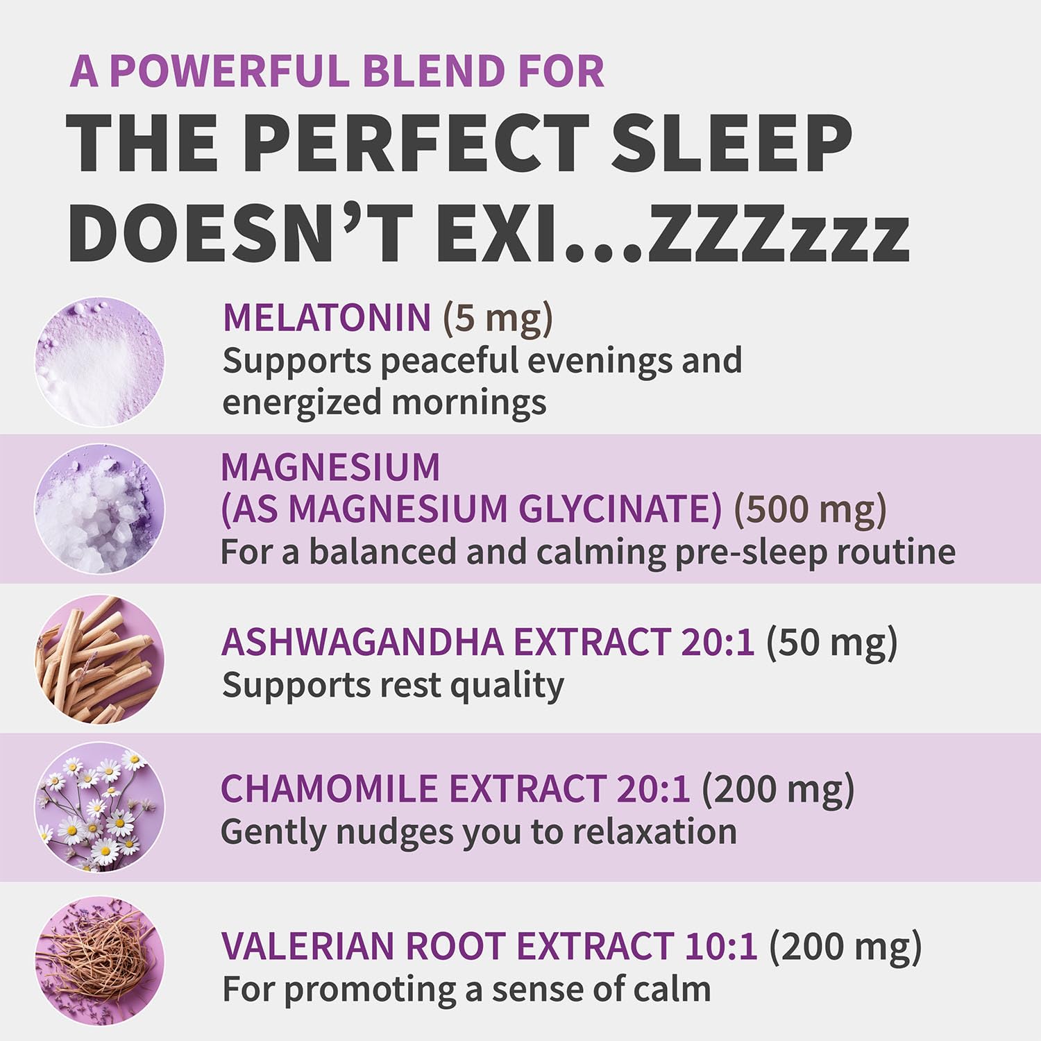 12-in-1 Melatonin Sleep Capsules - Natural Sleep Aids for Adults with Melatonin 5mg and Magnesium Glycinate 500mg, Sleep Aid with Ashwagandha, L Theanine, Valerian Root, GABA, 5-HTP (90ct, Pack of 1) - TrustMedUSA