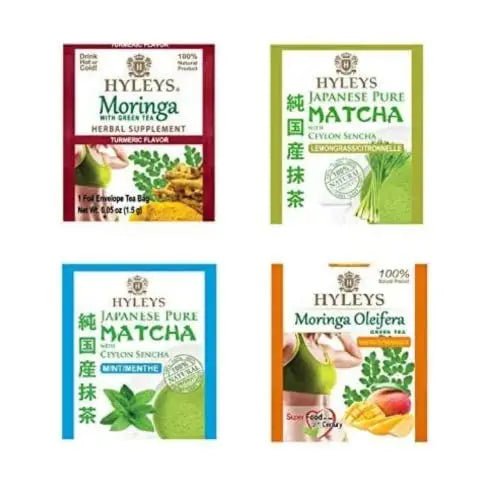 12 Pack of Hyleys Wellness 14 Days Cleanse Kit - 42 Tea Bags (100% Natural, Sugar Free - TrustMedUSA