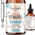 13-in-1 Liquid Oxygen Boost & Nutrient Supplement, Liposomal Optimized-Delivery Blend with Trace Minerals, Amino Acids, CoQ10, B Vitamins & Fulvic Acid, Daily Wellness Liquid Oxygen Drops, 2 fl oz - TrustMedUSA