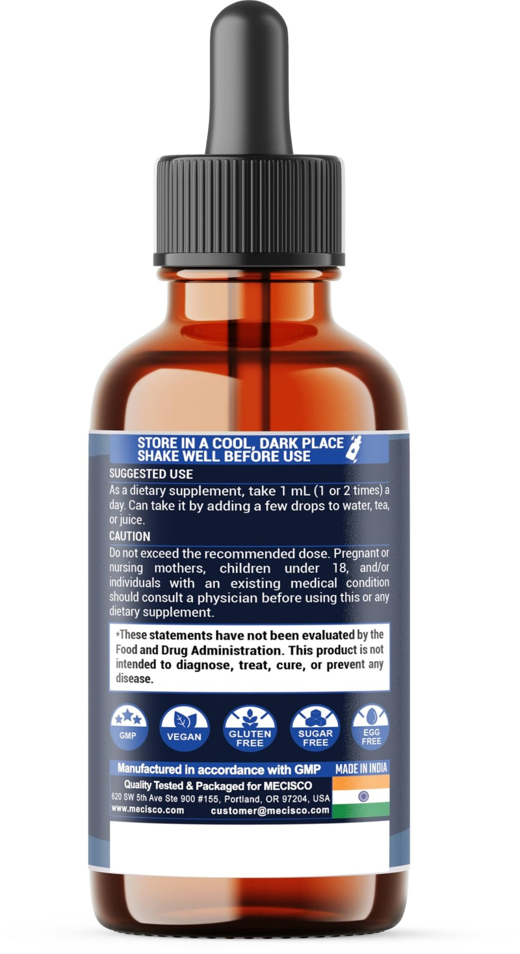 17in1 Rhodiola Rosea Liquid Drops with blend Ashwagandha Magnesium, L-Theanine. Ultra Strength Rhodiola Cortisol Supplement, Rhodiola Root for Support Relaxation, Mood, Energy - 1 FL Oz - 60 Day - TrustMedUSA