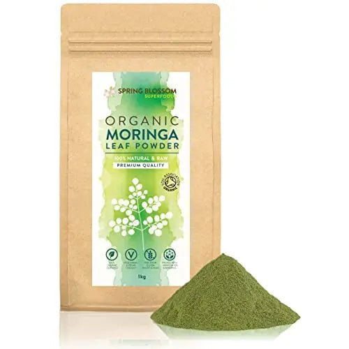 1KG Moringa Superleaf Powder Oleifera 100% Organic Raw Premium Quality Non-GMO - TrustMedUSA
