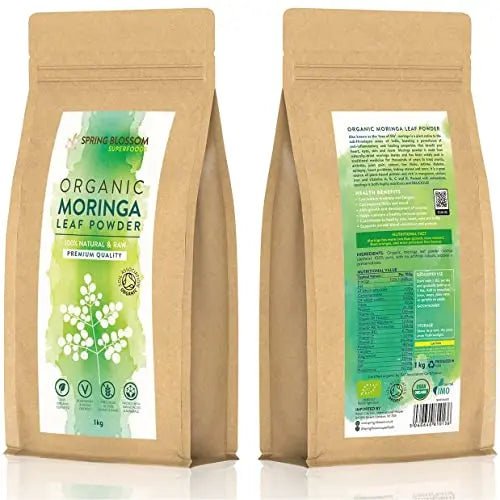 1KG Moringa Superleaf Powder Oleifera 100% Organic Raw Premium Quality Non-GMO - TrustMedUSA