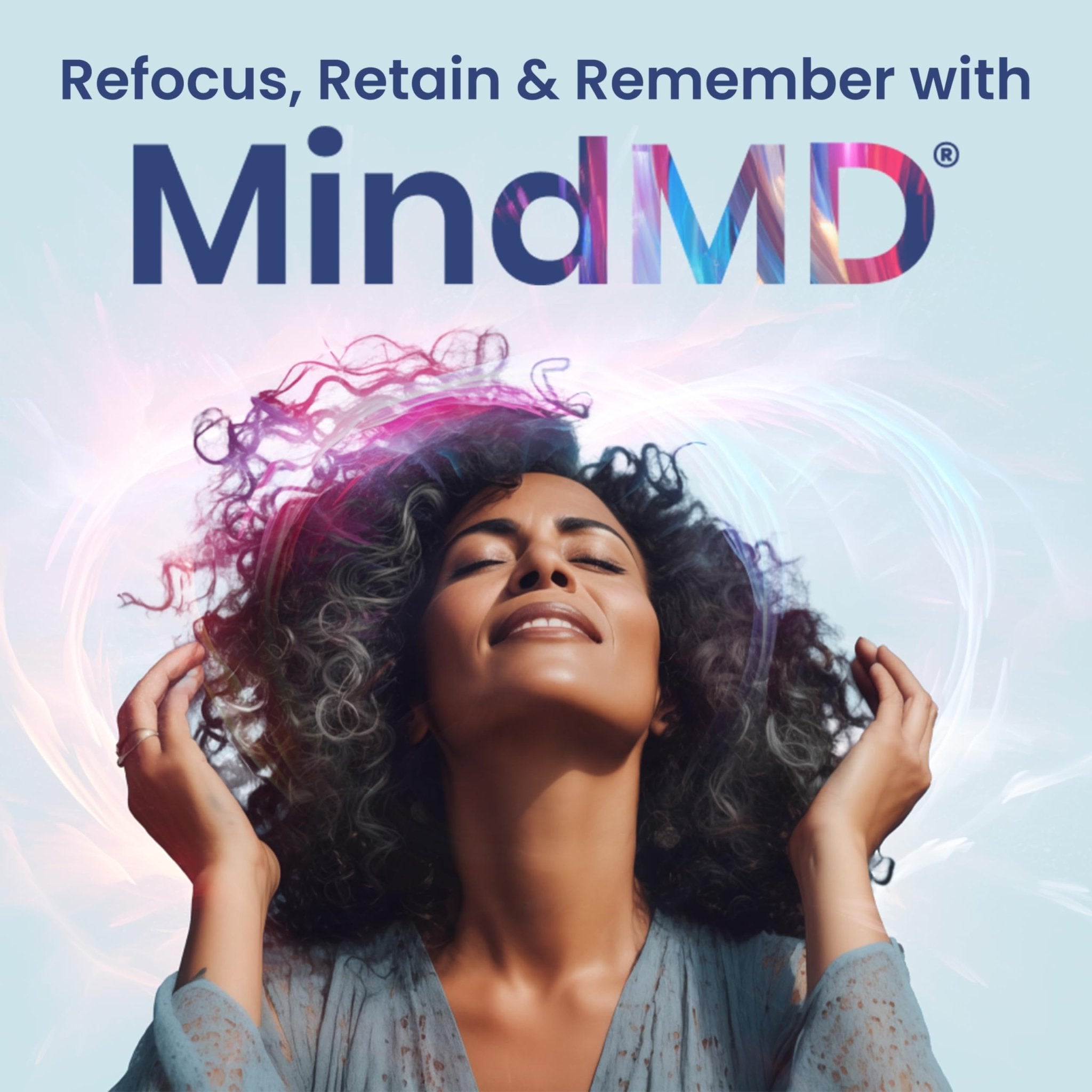 1MD Nutrition MindMD - Brain Supplement for Memory and Focus - Bacopa Monnieri for Nootropic Brain Support - Brain Health Supplement for Adults - with Vitamin B6 & Green Tea Extract - 60 Caps - TrustMedUSA