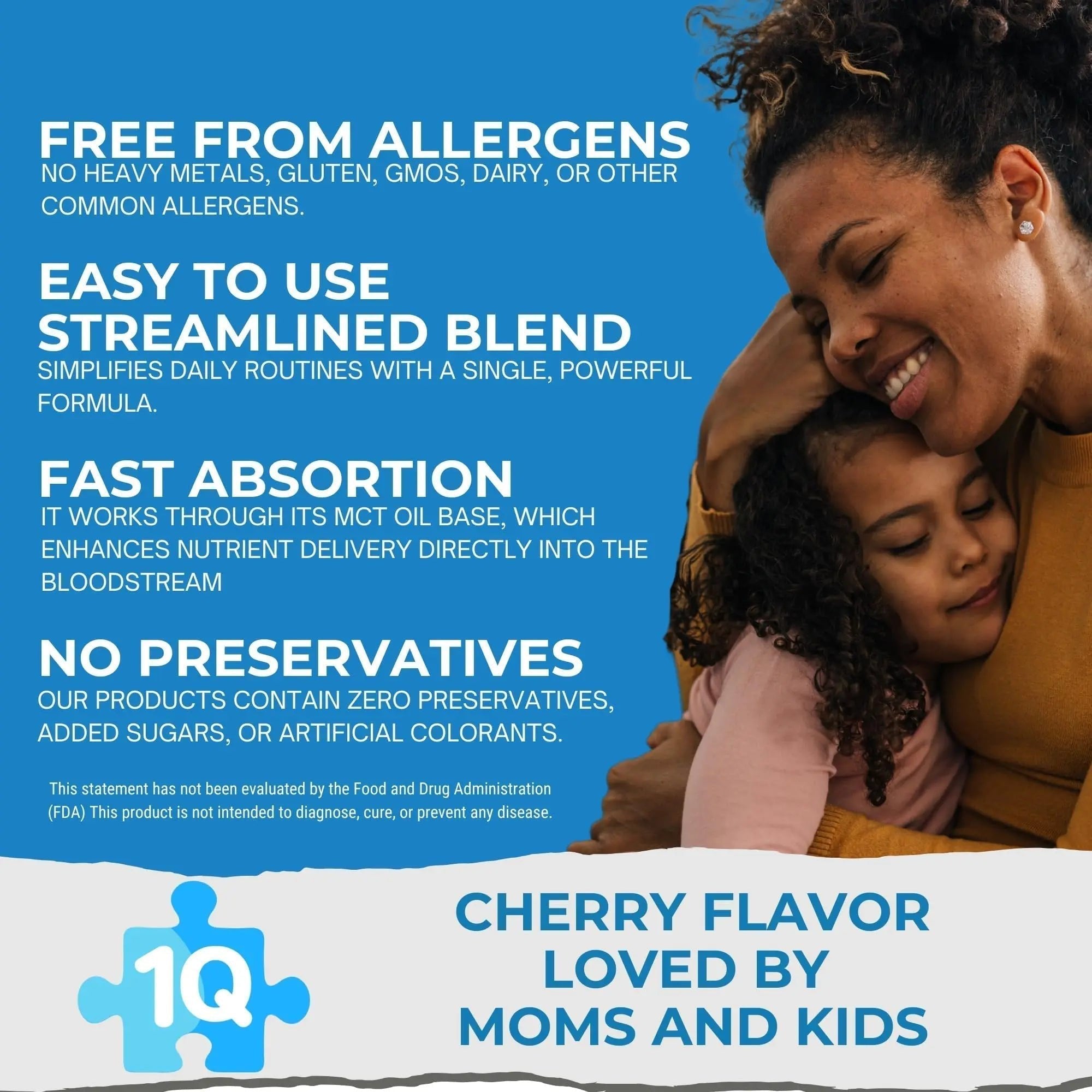 1Q Immune – Liquid Immune Support Supplement for Kids | Elderberry Extract, Turmeric & Acerola Cherry - TrustMedUSA