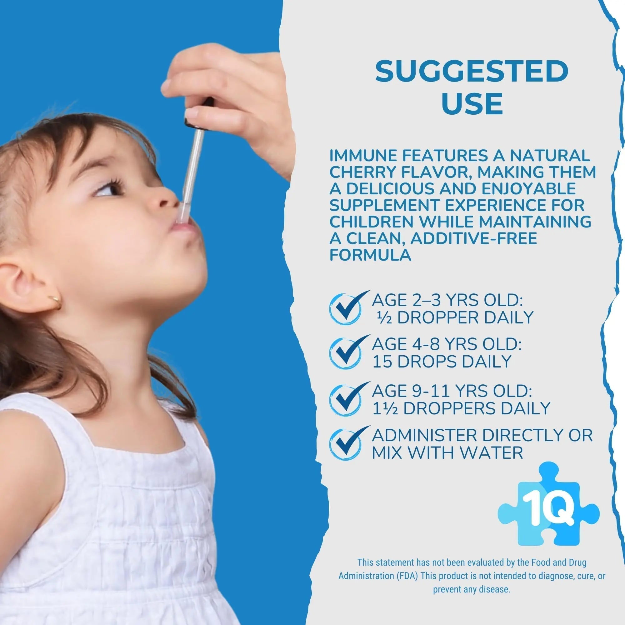 1Q Immune – Liquid Immune Support Supplement for Kids | Elderberry Extract, Turmeric & Acerola Cherry - TrustMedUSA