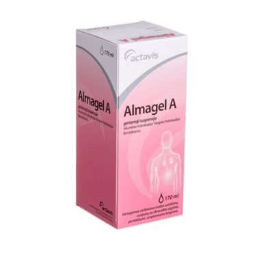 2 box x ALMAGEL A 170ml Oral Suspension Stomach Aches & Ulcer Symptoms - TrustMedUSA
