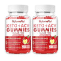 (2 Pack) 180 CT Keto Acv Gummies for Advanced Weight Loss & Belly Fat Burn - Pro - TrustMedUSA