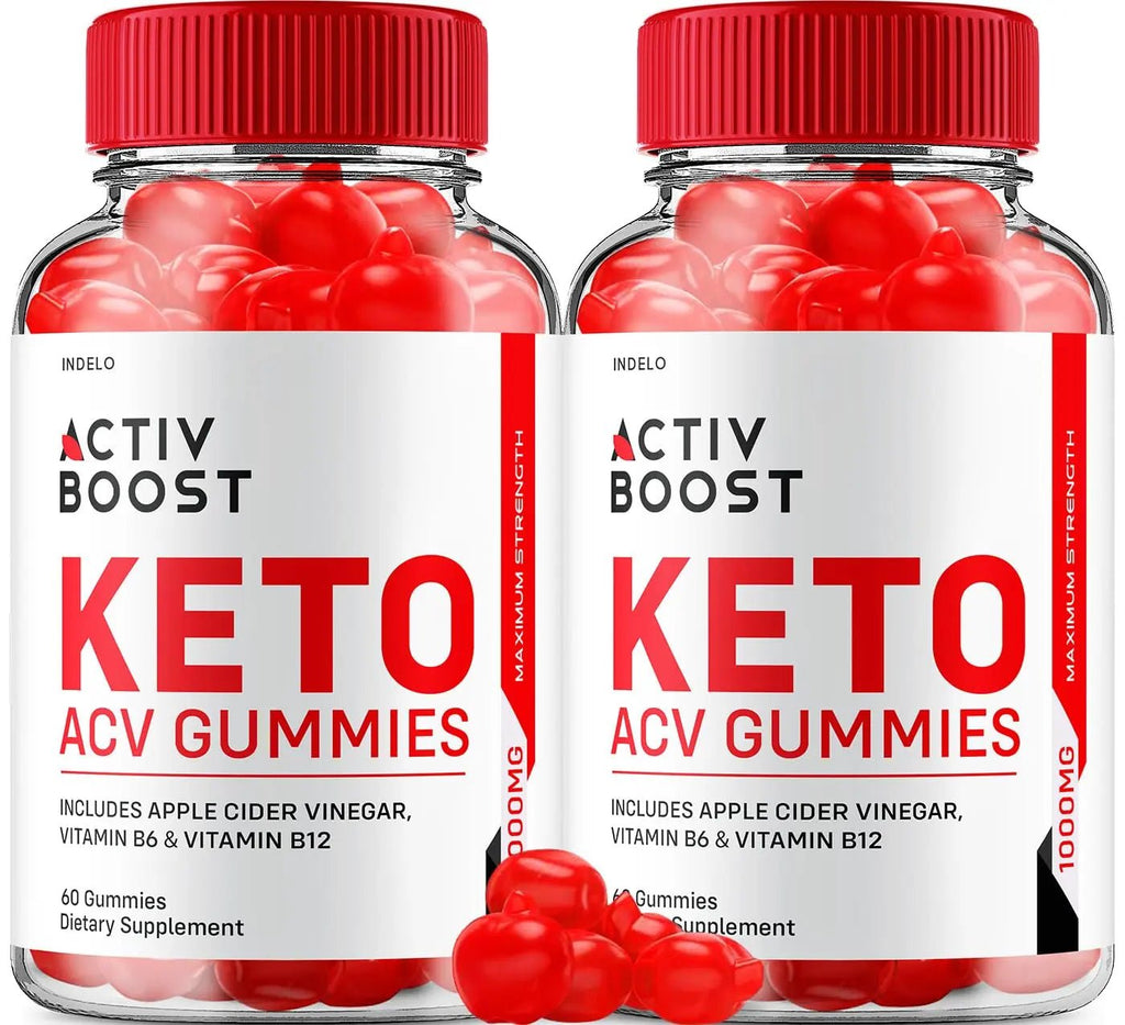 (2 Pack) Activ Boost Keto ACV Gummies - Activ Boost Keto ACV Gummies Reviews - TrustMedUSA
