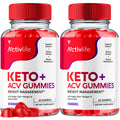 (2 Pack) Activlife Keto ACV Gummies Activelife Keto Advanced, Active Life Keto - TrustMedUSA