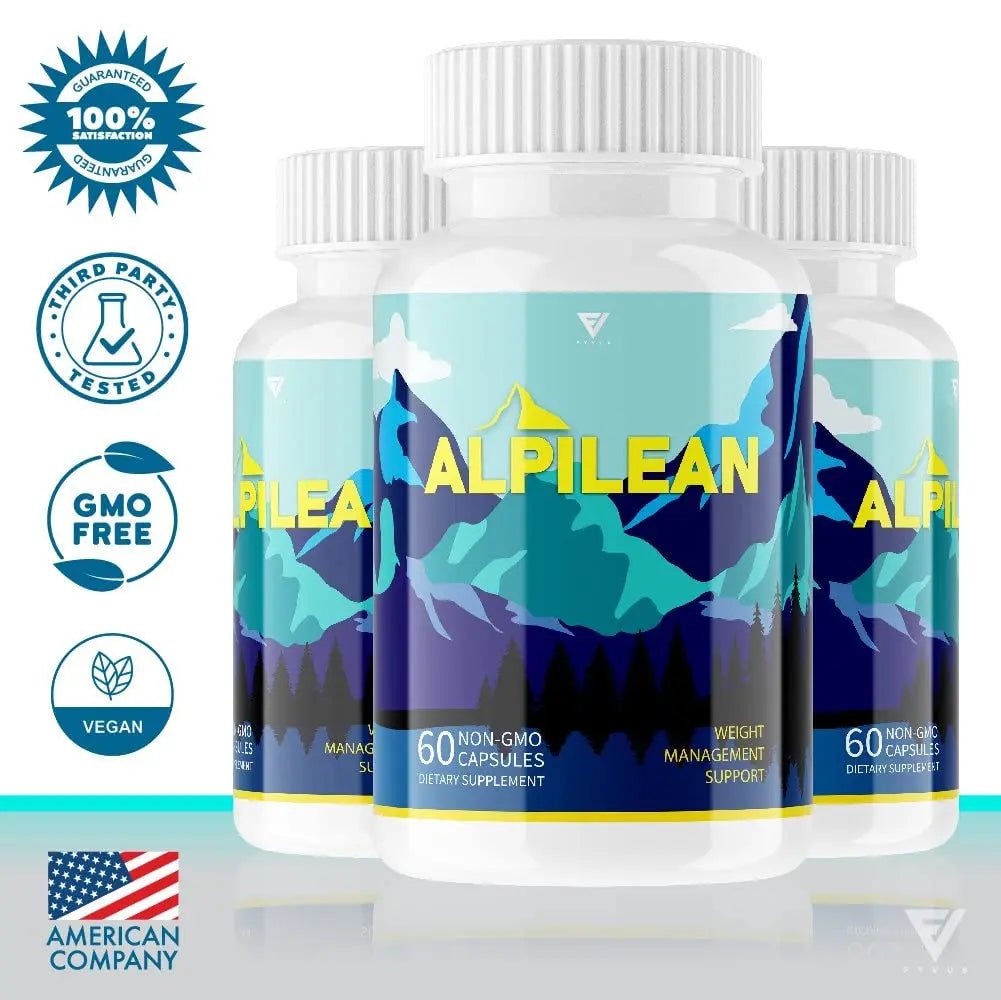 (2 Pack) Alpilean Max Weight Loss Capsules Supplement, Alpilean Ice Hack Support - TrustMedUSA