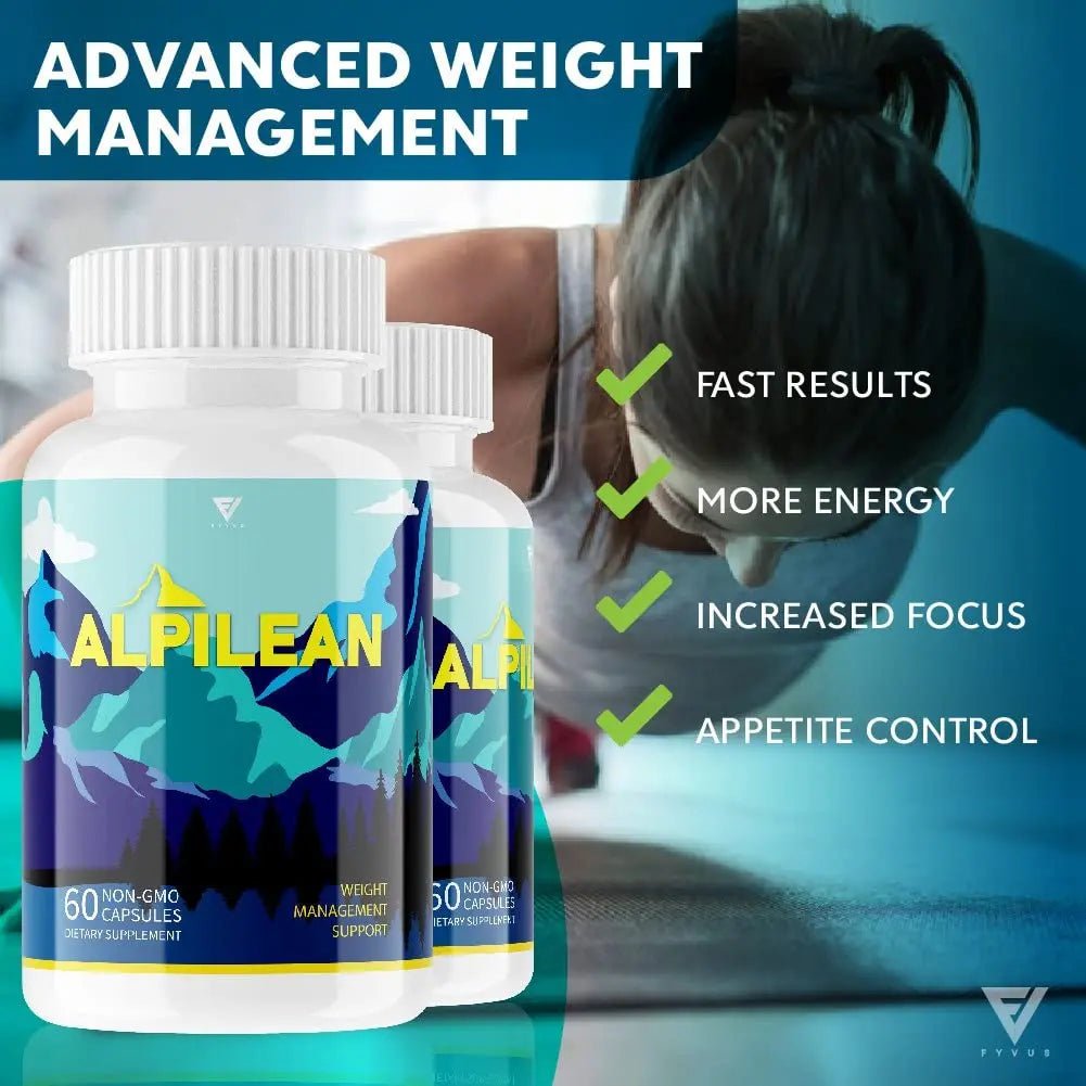 (2 Pack) Alpilean Max Weight Loss Capsules Supplement, Alpilean Ice Hack Support - TrustMedUSA