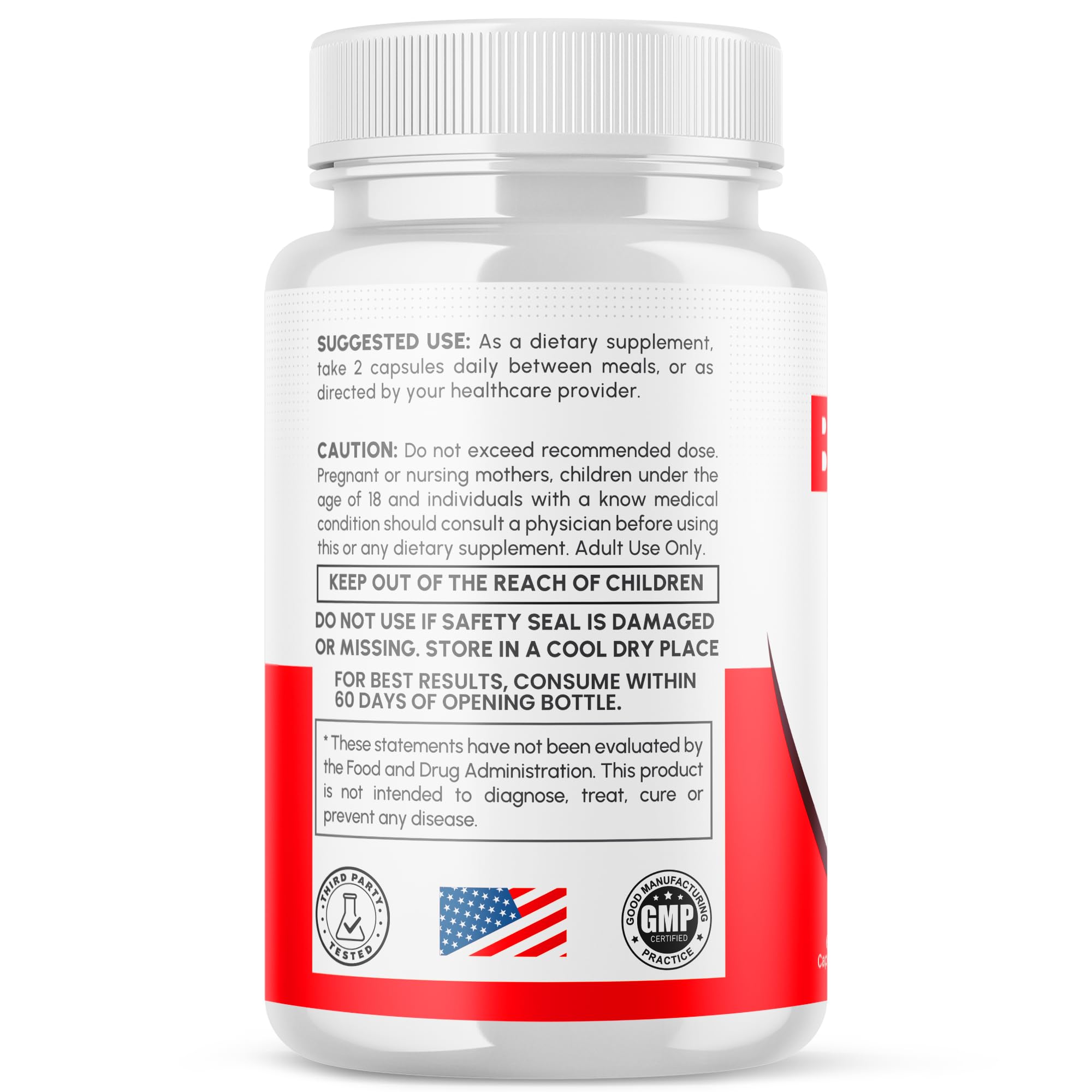(2 Pack) BioGlyco Flow Blood Optimizer Capsules, Official BioGlyco Flow Pills with All Natural Ingredients, Advanced Health and Wellness Supplement with Maximum Strength Multivitamins (120 Capsules) - TrustMedUSA