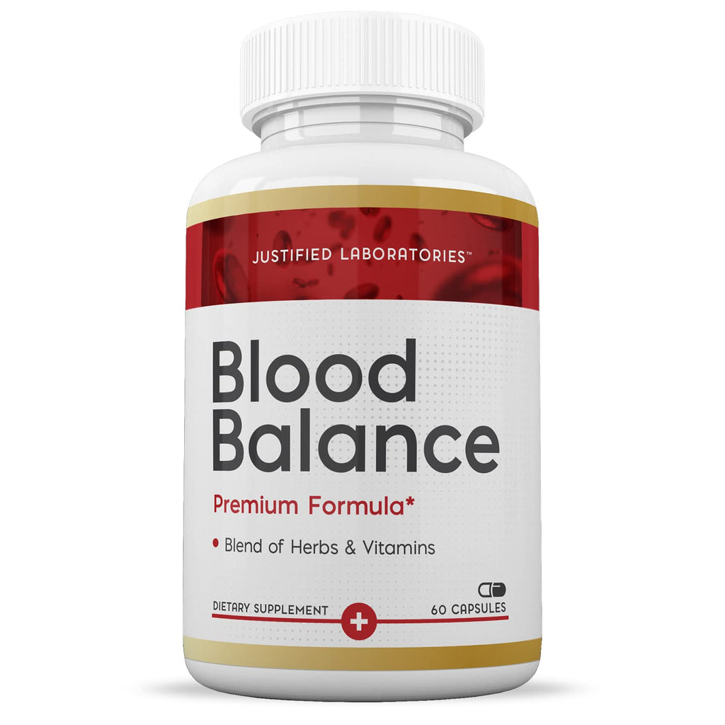 (2 Pack) Blood Balance Advanced Formula 688MG Supplement Pills 120 Capsules - TrustMedUSA