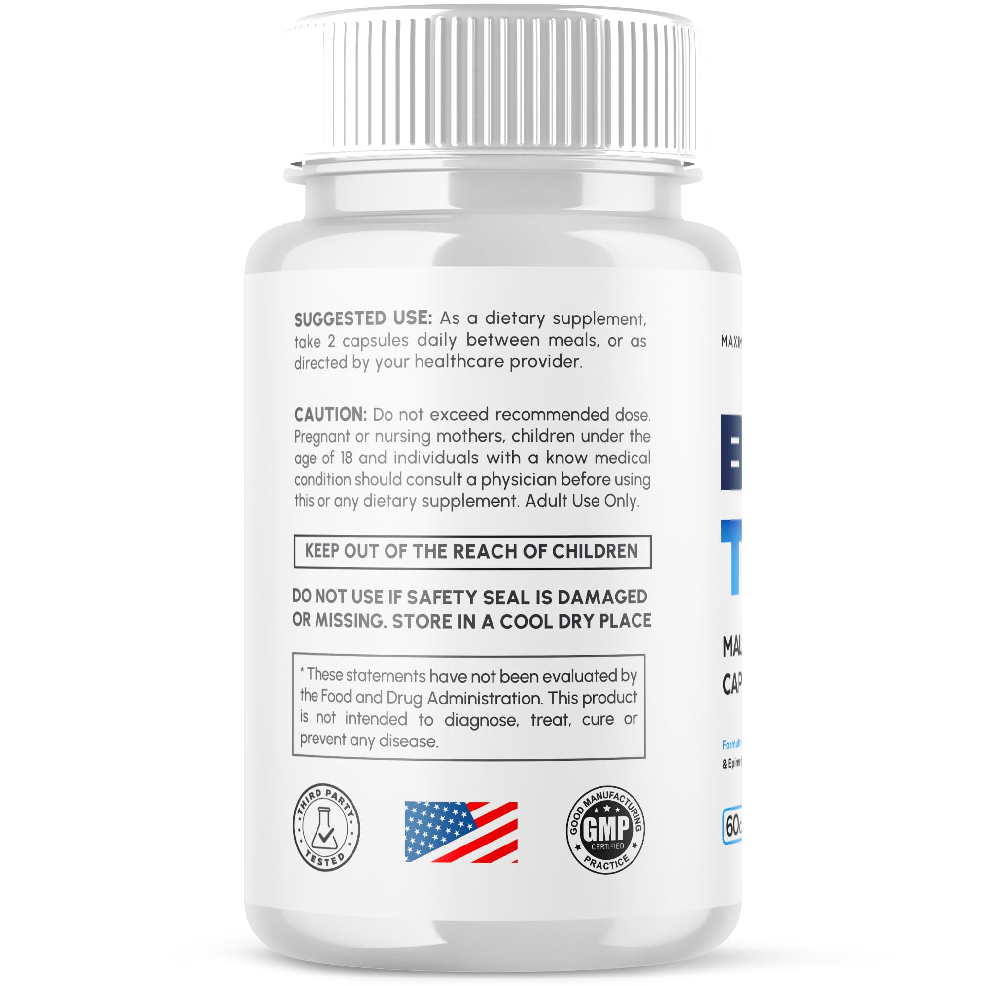 (2 Pack) Boost TRT Capsules, Official BoostTRT Capsules with All Natural Ingredients, Advanced Health & Wellness Support Formula with Max Strength Premium Active Lifestyle Vitamins (120 Capsules) - TrustMedUSA
