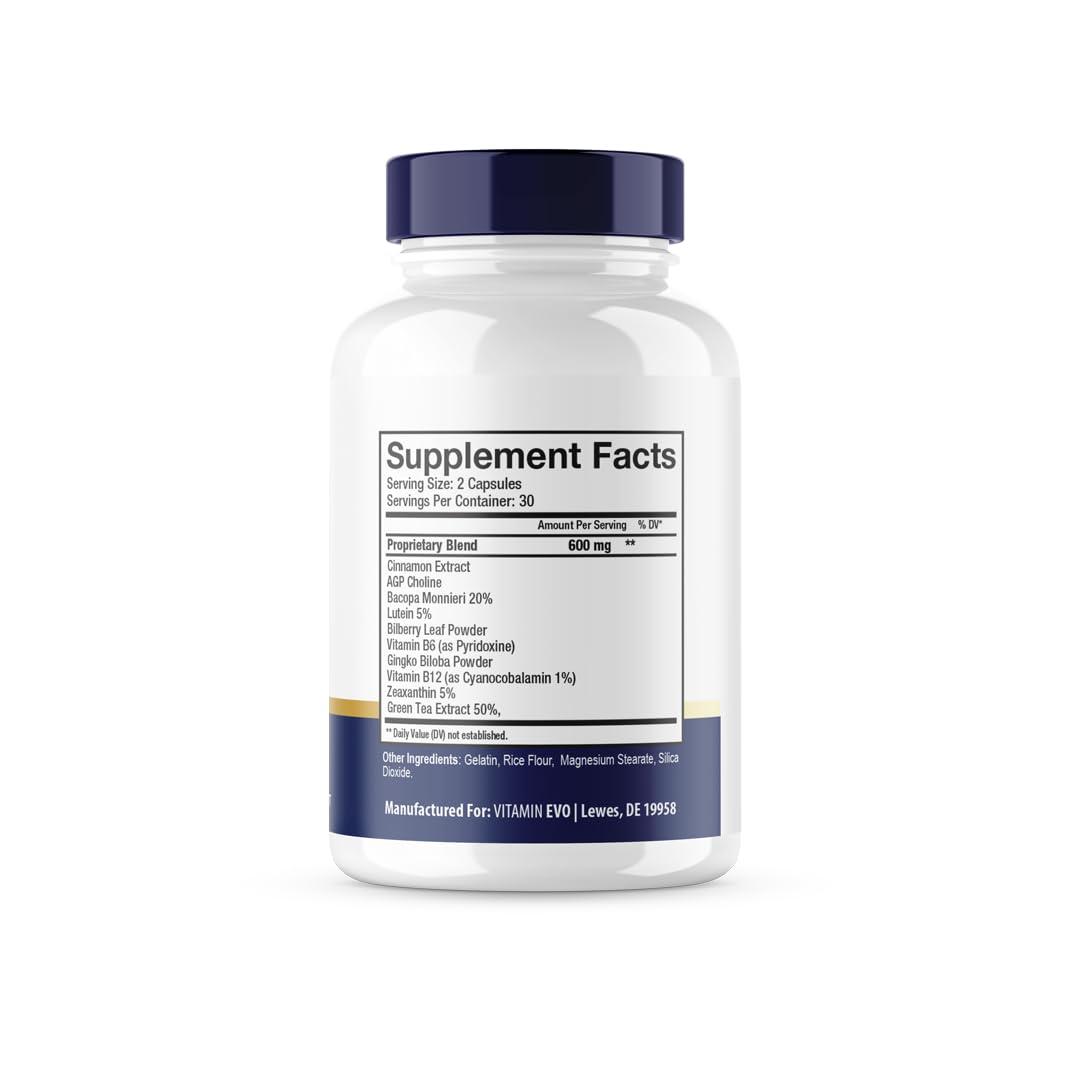 (2 Pack) Brain Defender Capsules, Official Brain Defender Support Supplement Pills, Brain Defender Cognitive Health Memory Advanced Formula, Braindefender Brain Support 2 Month Supply (120 Capsules) - TrustMedUSA