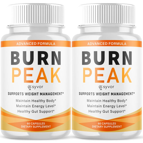 (2 Pack) Burn Peak Capsules, Official Burnpeak Pink Salt Pills with All Natural Ingredients, Advanced BurnPeak Health Supplement with Premium Vitamins for Active Lifestyle Support (120 Capsules) - TrustMedUSA