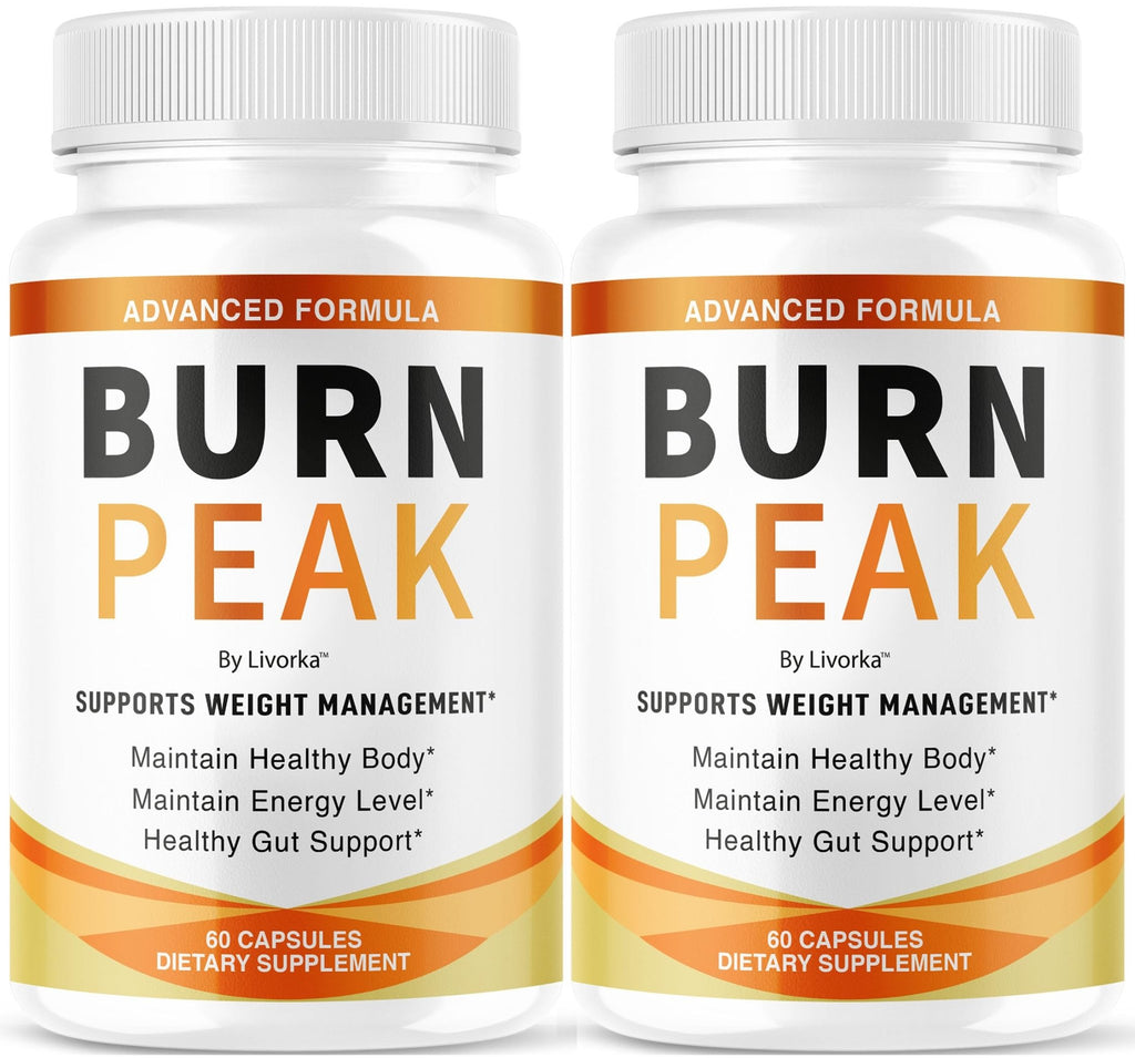 (2 Pack) Burn Peak Capsules - Official BurnPeak Weight Pills Advanced Premium Support, All Natural Burn Peak Pink Salt Trick Supplement for Overall Health & Wellness Reviews, 120 Capsules for 2 Months - TrustMedUSA