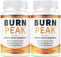 (2 Pack) Burn Peak Capsules - Official BurnPeak Weight Pills Advanced Premium Support, All Natural Burn Peak Pink Salt Trick Supplement for Overall Health & Wellness Reviews, 120 Capsules for 2 Months - TrustMedUSA