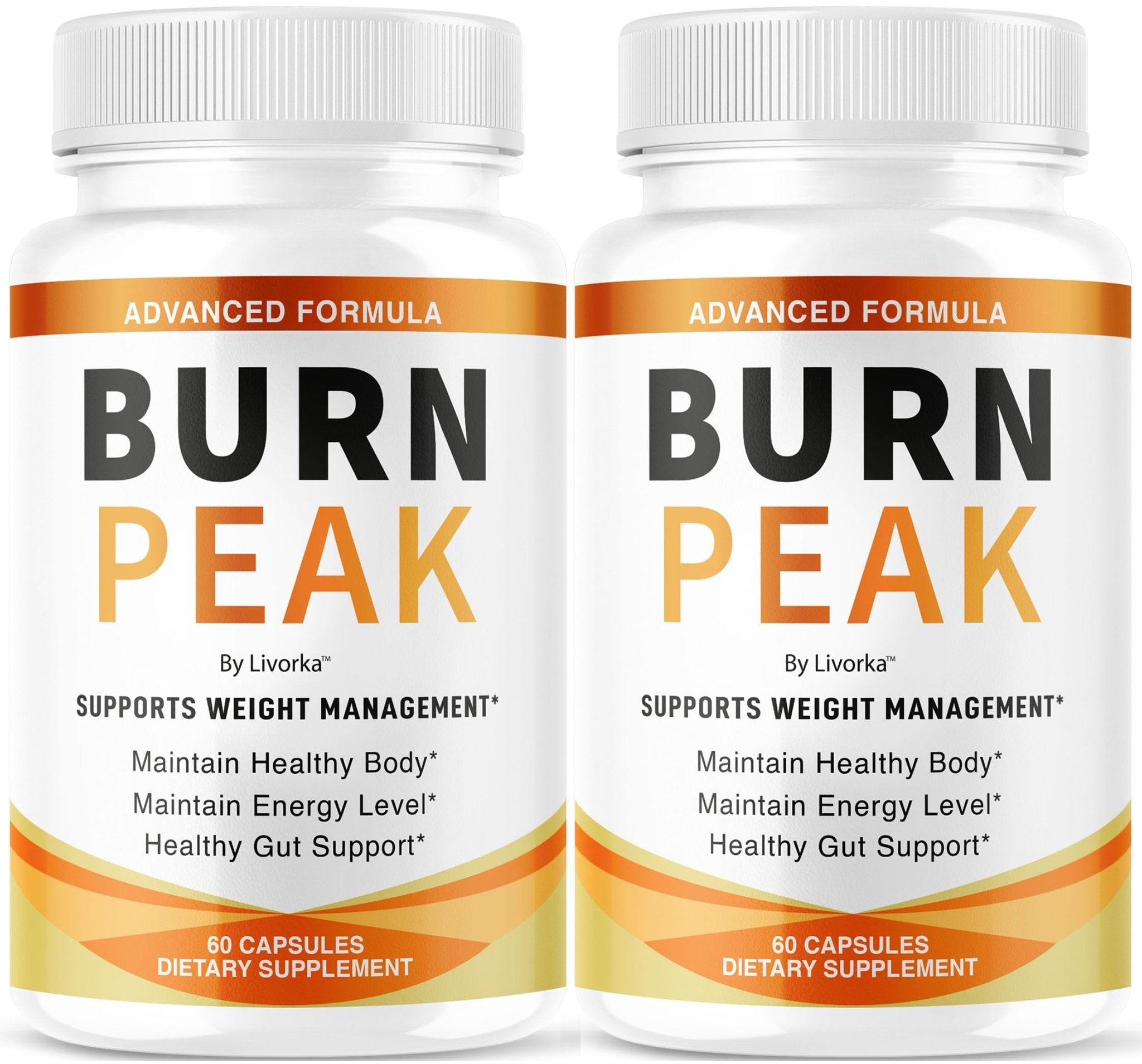 (2 Pack) Burn Peak Capsules - Official BurnPeak Weight Pills Advanced Premium Support, All Natural Burn Peak Pink Salt Trick Supplement for Overall Health & Wellness Reviews, 120 Capsules for 2 Months - TrustMedUSA