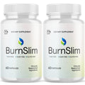 (2 Pack) Burn Slim Capsules, Official Burnslim Pills with All Natural Ingredients, Advanced Burn Slim Health and Wellness Vitamin Supplement Supporting Active Lifestyle for Women & Men (120 Capsules) - TrustMedUSA