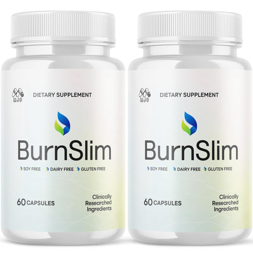 (2 Pack) Burn Slim Capsules, Official Burnslim Pills with All Natural Ingredients, Advanced Burn Slim Health and Wellness Vitamin Supplement Supporting Active Lifestyle for Women & Men (120 Capsules) - TrustMedUSA