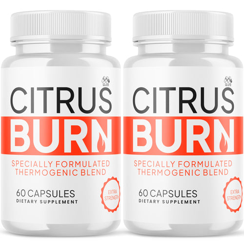 (2 Pack) Citrus Burn Capsules, Official CitrusBurn Pills with All Natural Ingredients, Advanced Citrus Burn for Optimal Health & Wellness Support with Premium Vitamins for Women & Men (120 Capsules) - TrustMedUSA