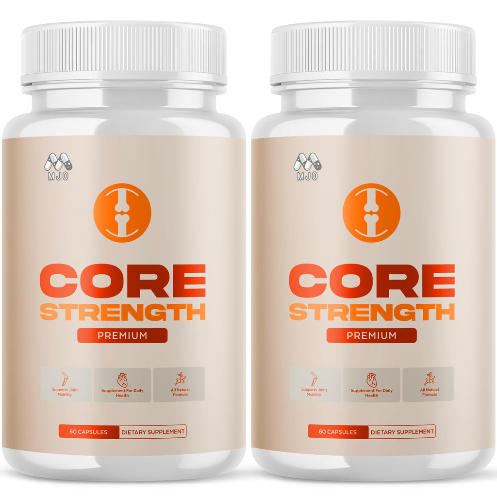(2 Pack) Core Strength Supplement for Joint Support, Official Core Strength Joint Pills with All Natural Ingredients, Advanced Health & Wellness Support with Max Strength Multivitamins (120 Capsules) - TrustMedUSA