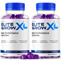 (2 Pack) Elite Grow XL Gummies, Elite GrowXL Maximum Strength Gummy Supplement, Elite Grow X L All Natural Advanced Formula Gummys Chewable Vitamin EliteGrow Delicious Once Daily Gummes (120 Gummies) - TrustMedUSA