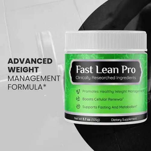 (2 Pack) Fast Lean Pro Advanced Formula Supplement Powder - Fast Lean Pro Hydrating - TrustMedUSA