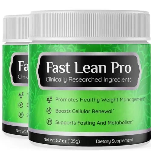 (2 Pack) Fast Lean Pro Advanced Formula Supplement Powder - Fast Lean Pro Hydrating - TrustMedUSA