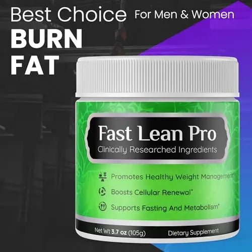 (2 Pack) Fast Lean Pro Advanced Formula Supplement Powder - Fast Lean Pro Hydrating - TrustMedUSA