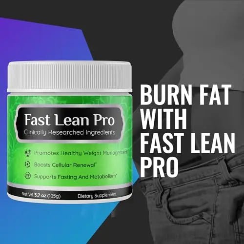 (2 Pack) Fast Lean Pro Advanced Formula Supplement Powder - Fast Lean Pro Hydrating - TrustMedUSA
