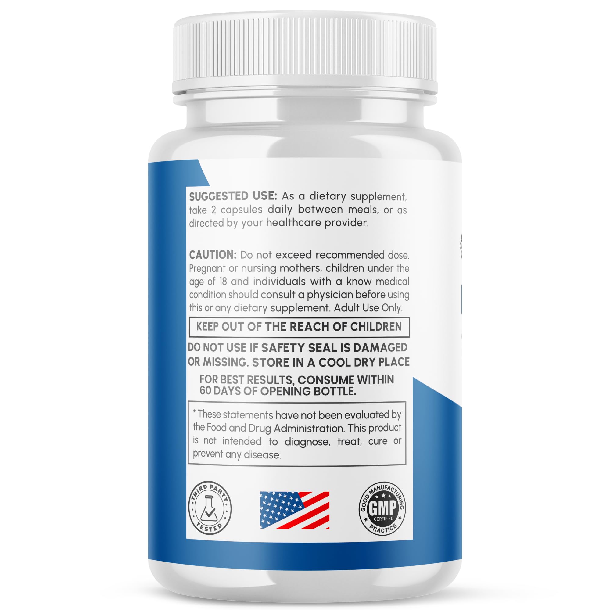 (2 Pack) Flexileaf Capsules, Official Flexileaf Pills with All Natural Ingredients, Advanced Health and Overall Wellness Multivitamin Supplement Maximum Strength Support Formula (120 Capsules) - TrustMedUSA