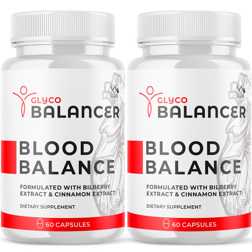 (2 Pack) Glyco Balancer Capsules, Official GlycoBalancer Health Support Pills with All Natural Ingredients, Glyco Balancer Advanced Health Support with Premium Vitamins for Women & Men (120 Capsules) - TrustMedUSA
