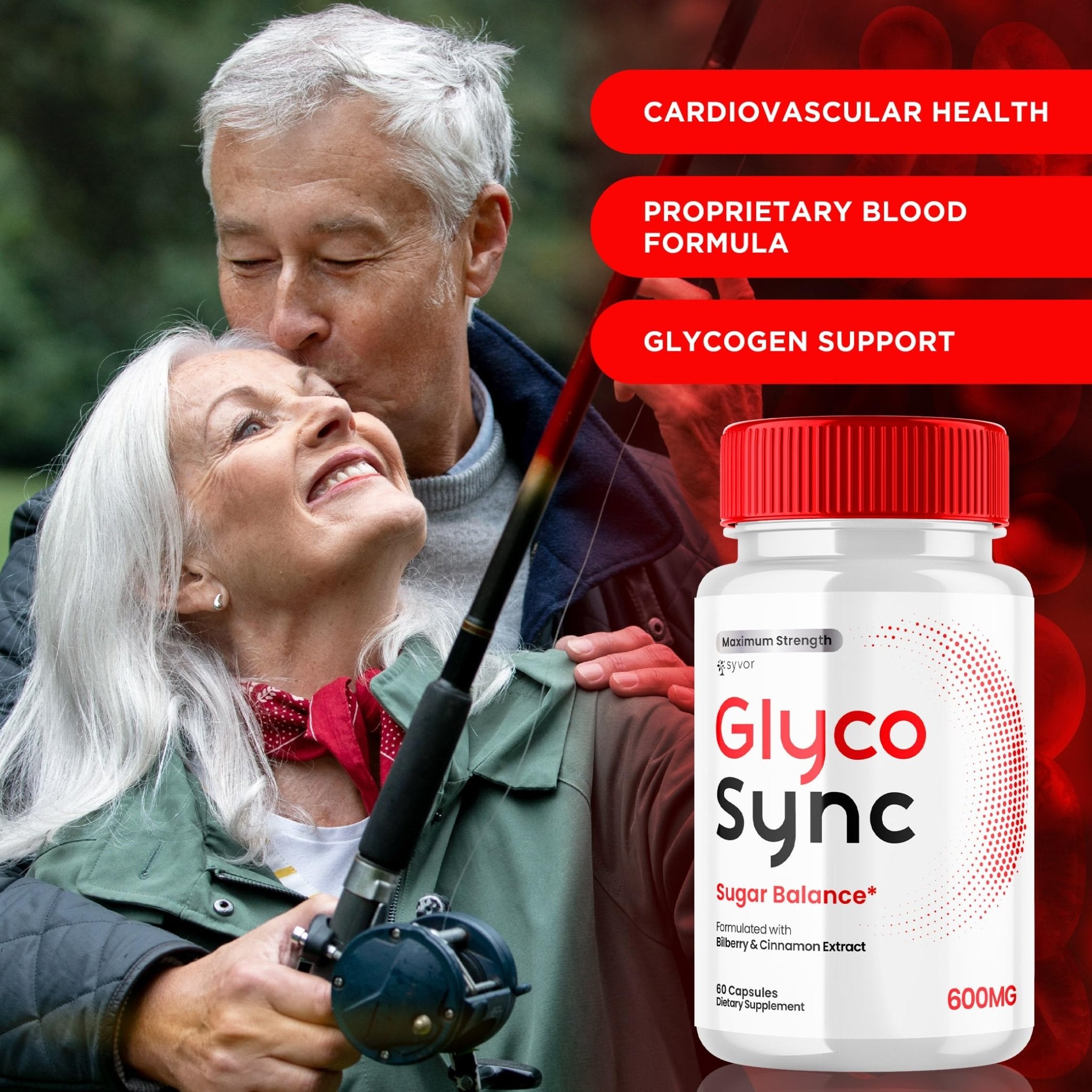 (2 Pack) Glyco Sync Capsules, Official Glyco Sync Balance Pills with All Natural Ingredients, Advanced Formula GlycoSync Joint Health and Wellness Support Max Strength for Men & Women (120 Capsules) - TrustMedUSA