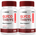 (2 Pack) Glyco Thrive Blood Support GlycoThrive Maximum Strength Capsules, Glyco Thrive Advanced Daily Multivitamin Health and Wellness Supplement, GlycoThrive Health Support Pills (120 Capsules) - TrustMedUSA