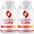 (2 Pack) Hepato Burn Capsules, Official Hepato Burn Pills with All Natural Premium Ingredients, Hepatoburn Energy and Fitness Vitamin Supplement, Hepatoburn Lifestyle Powered by Nature (120 Capsules) - TrustMedUSA