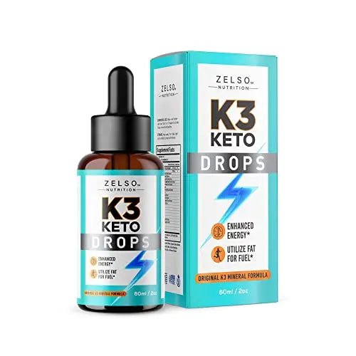 (2 Pack) K3 Keto Drops for Weight Loss - Fat Burner & Metabolism Booster | Advanced Keto - TrustMedUSA