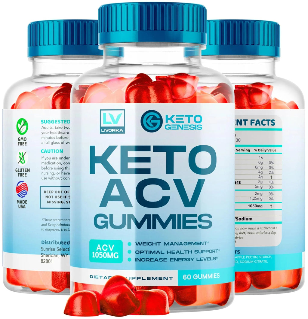 2 Pack - Keto Genesis Keto ACV Gummies Advanced Weight Loss, Genesis ACV, Genesis - TrustMedUSA