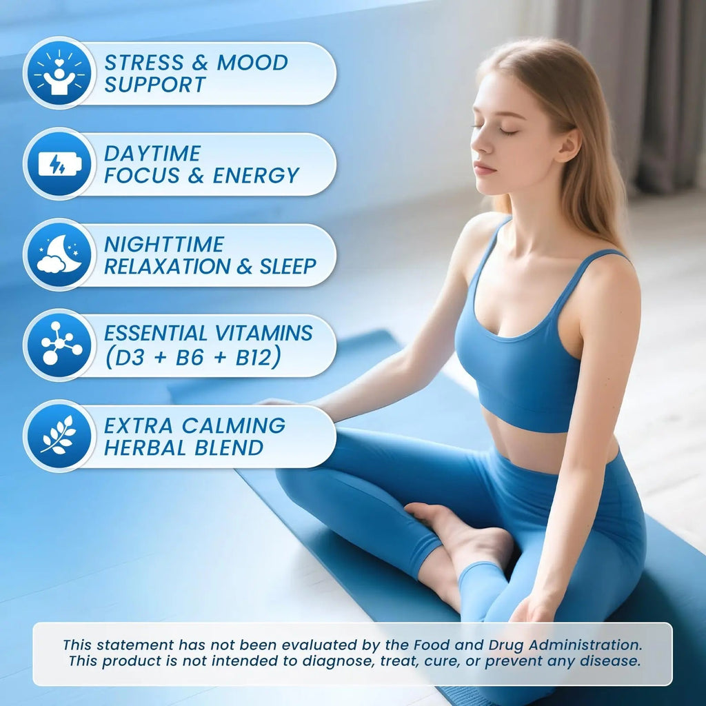 2 Pack Magnesium Complex for Women and Men 4-in-1 Magnesium Glycinate, Citrate, Malate, Taurate - Magnesium Supplement for Relaxation, Sleep & Focus, 60 Days Supply - TrustMedUSA