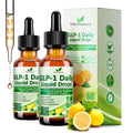 2 Pack Metabolic Support Liquid Drops, 10-in-1 Formula with Berberine, Ceylon Cinnamon, Prebiotic Fiber & Green Tea Extract | Digestive & Gut Health for Women & Men | Vegan, Non-GMO - TrustMedUSA