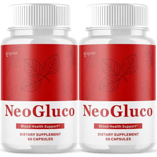 (2 Pack) NeoGluco Capsules, Official NeoGluco Glycogen Support Pills with All Natural Ingredients, Advanced Formula Health Supplement with Max Strength Premium Vitamins for Women & Men (120 Capsules) - TrustMedUSA